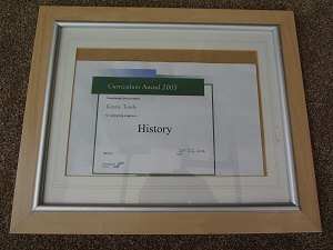 Kirstie Anne Towle, school certificate 2005