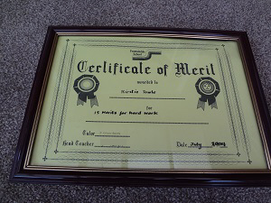 Kirstie Anne Towle, school certificate 2004