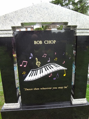 Kirstie Anne Towle, back of headstone 2017